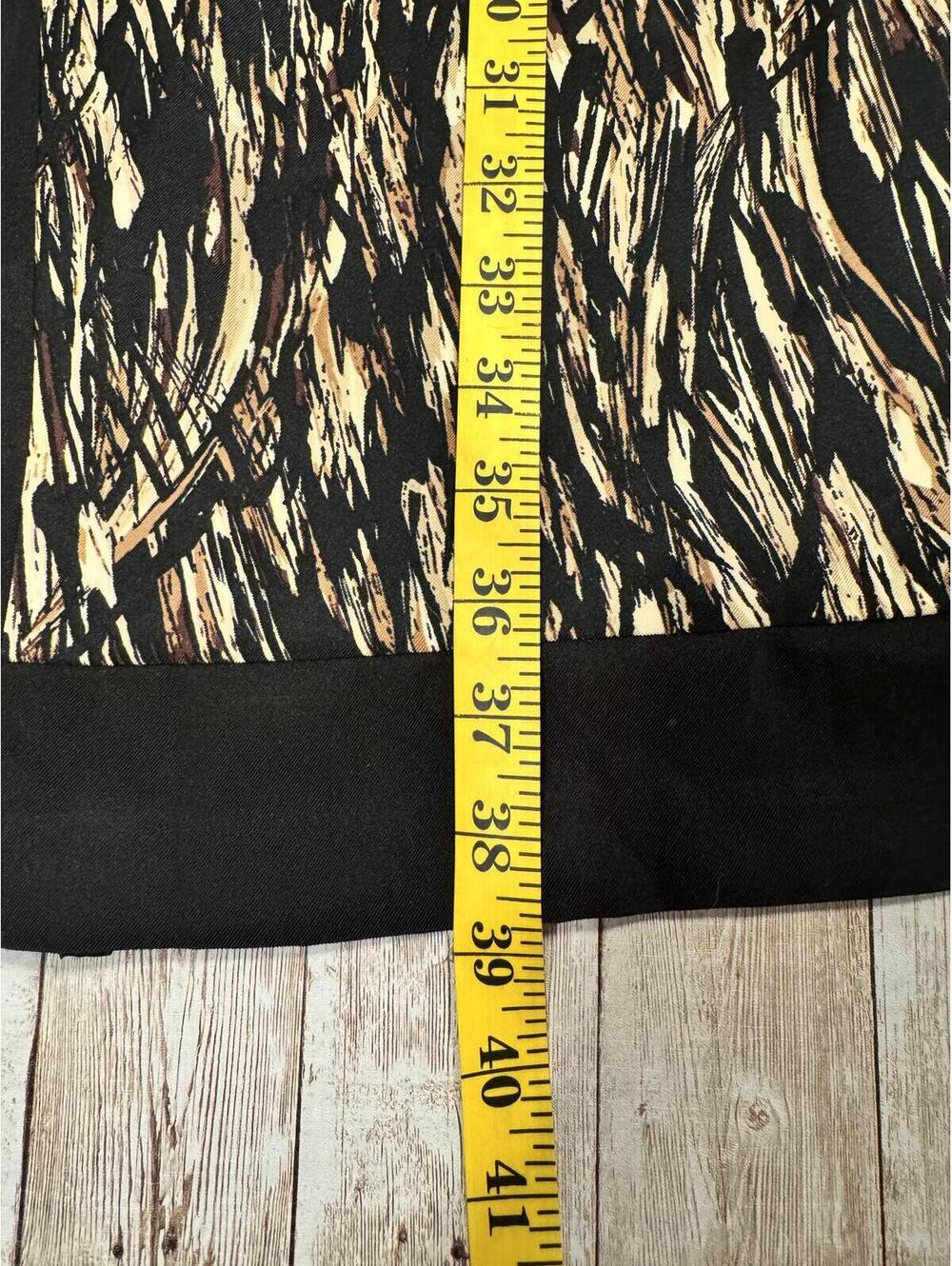 connected apparel Black and Cream Patterned Sheath Dress - Picture 7 of 9